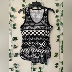 Tribal/Aztec/native print tank top - sz SMALL